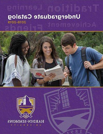 University catalog cover